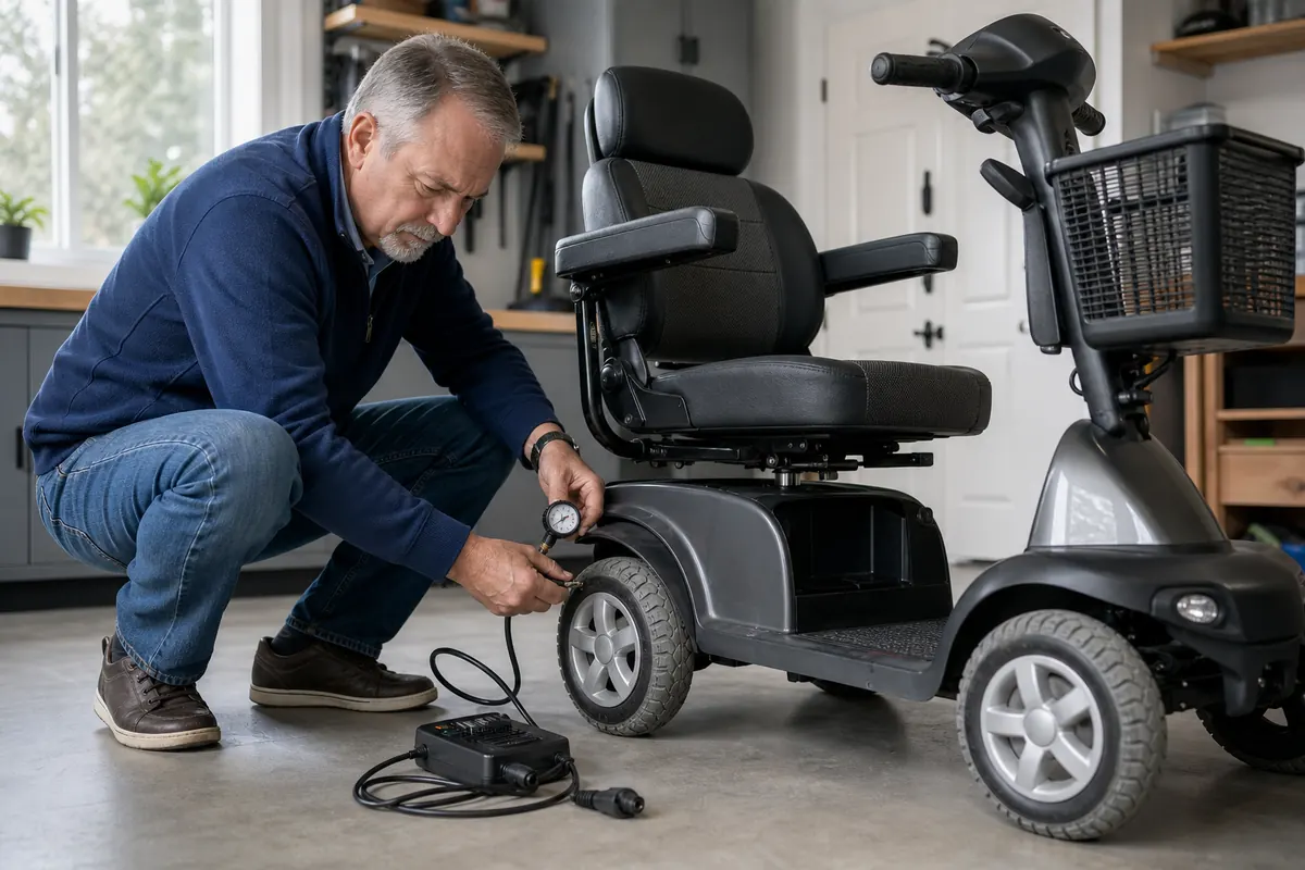 How to Store a Mobility Scooter and Protect Its Battery
