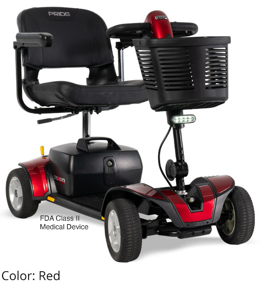 Red Pride Go Go Sport 4-Wheel mobility scooter